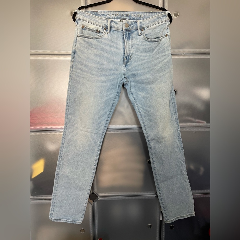 American Eagle slim straight jeans